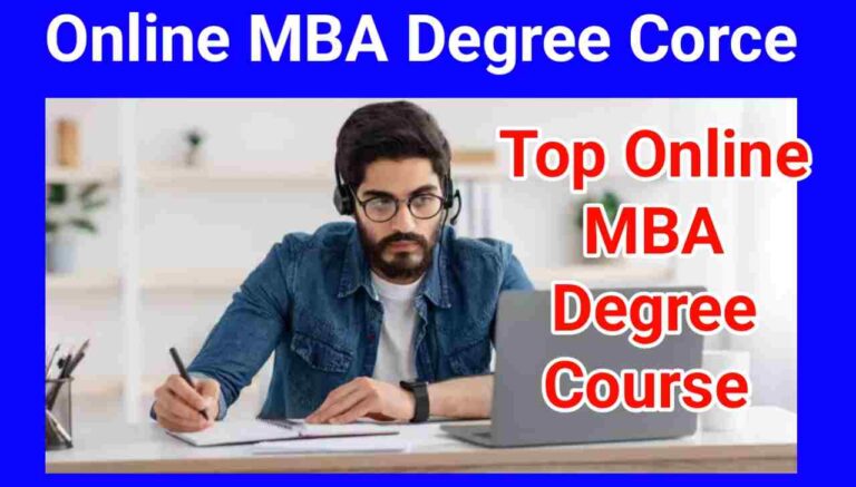 Online MBA Degree Course: Advance Your Career