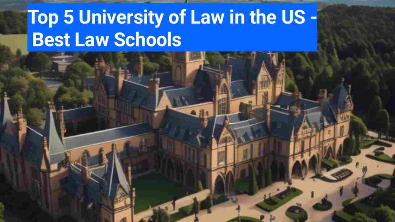 Top 5 University of Law in the US - Best Law Schools 2024